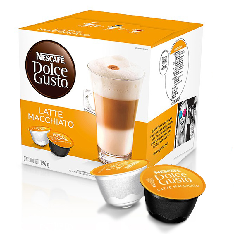 CAFE DOLCE GUSTO LATTE MAC CARAMELO 8CAP