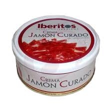 CREMA JAMON CURADO IBERITOS LATA 250GR