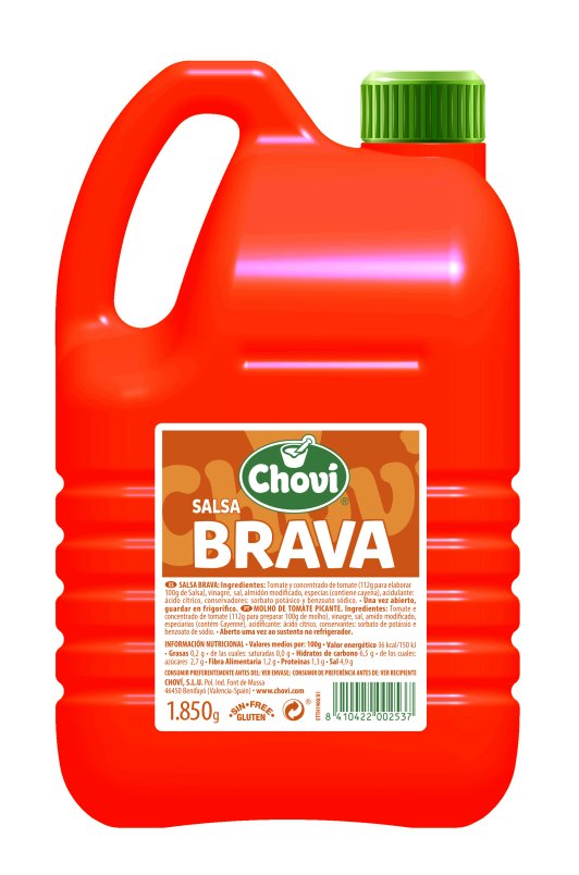 SALSA BRAVA 1,85L CHOVI