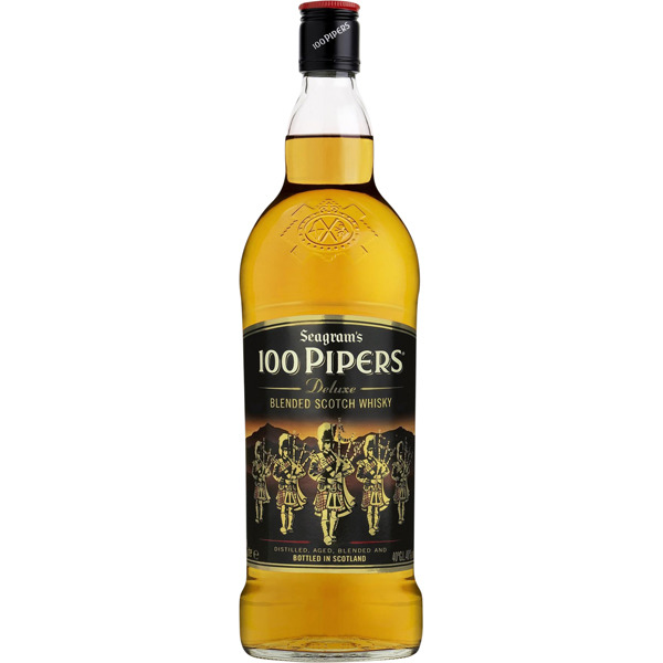 WHISKY 100 PIPERS 1L